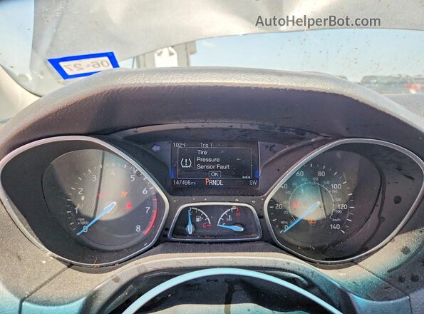 1FADP3F26GL226758 2016 FORD FOCUS Серый Вид щитка приборов