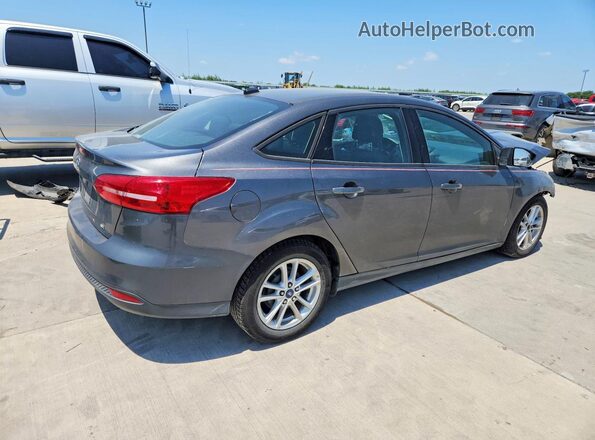 1FADP3F26GL226758 2016 FORD FOCUS Серый Задняя правая четверть