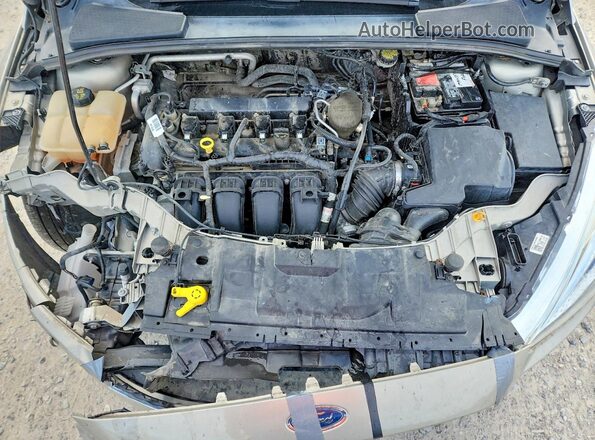 1FADP3F26GL226856 2016 FORD FOCUS Желто-коричневый Вид задней части салона