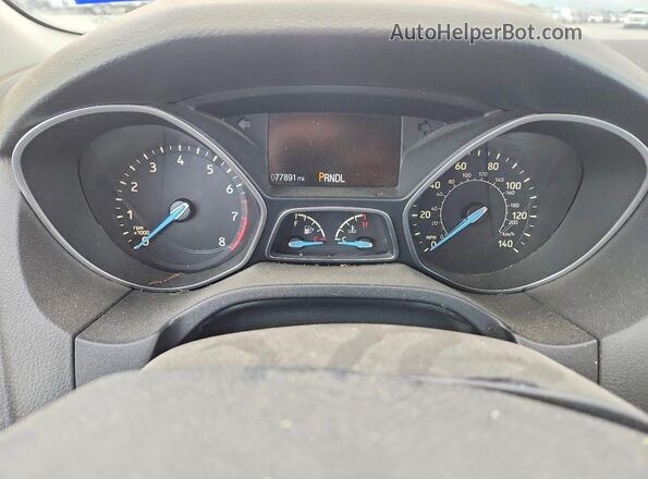 1FADP3F26GL233953 2016 FORD FOCUS White ხელსაწყოთა პანელის ხედი