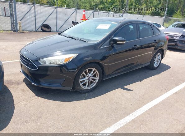 1FADP3F26GL271067 2016 FORD FOCUS Black Առջևի ձախ երեք քառորդ տեսարան