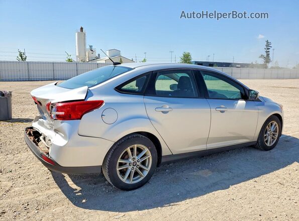 1FADP3F26GL292937 2016 FORD FOCUS Silver Задня права чверть