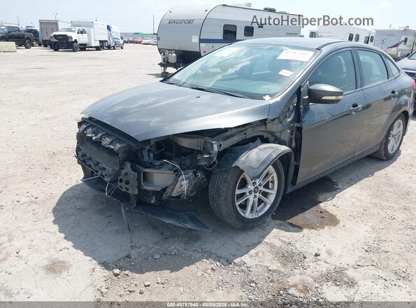 1FADP3F26GL360749 2016 FORD FOCUS Gray Przód lewy
