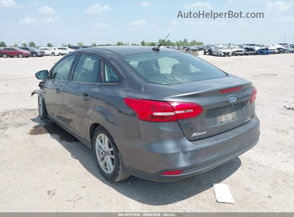 1FADP3F26GL360749 2016 FORD FOCUS Gray Tył lewy