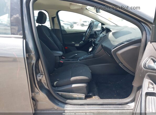 1FADP3F26GL360749 2016 FORD FOCUS Gray Widok wnętrza z przodu