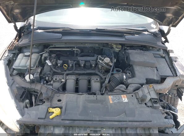1FADP3F26GL360749 2016 FORD FOCUS Gray Widok z tyłu