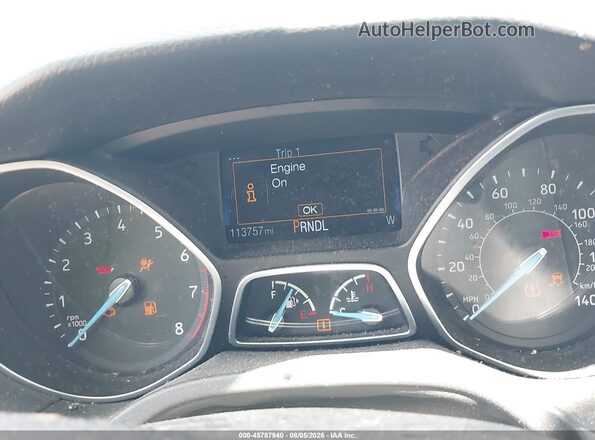 1FADP3F26GL360749 2016 FORD FOCUS Gray Widok tylnych siedzeń