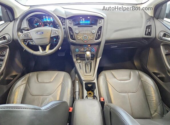 1FADP3F26GL361206 2016 FORD FOCUS Silver Vista del salpicadero