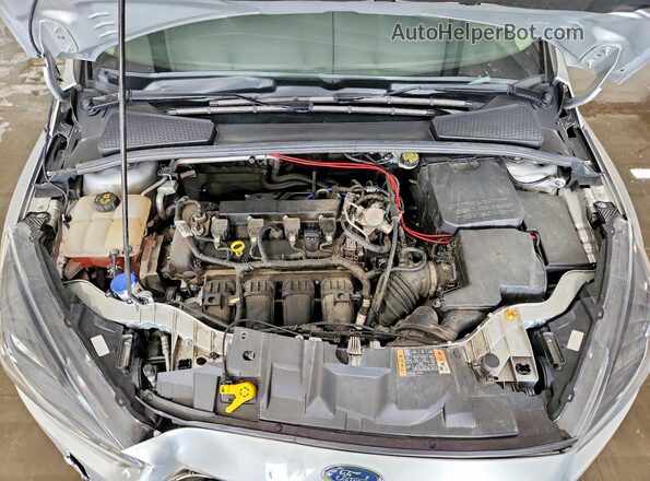 1FADP3F26GL361206 2016 FORD FOCUS Silver Vista interior trasera