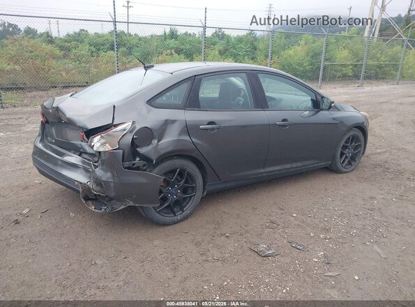1FADP3F26GL397834 2016 FORD FOCUS Серый Задняя правая четверть
