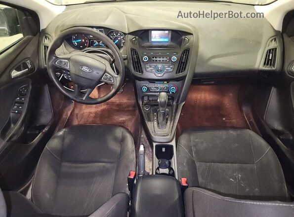 1FADP3F26HL258837 2017 FORD FOCUS Black Вид панелі приладів