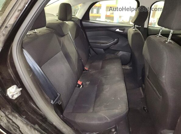 1FADP3F26HL258837 2017 FORD FOCUS Black Вид задніх сидінь