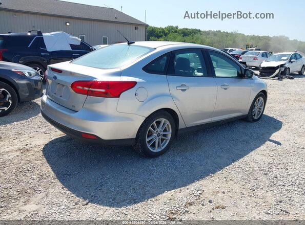 1FADP3F26HL339823 2017 FORD FOCUS Silver უკანა მარჯვენა