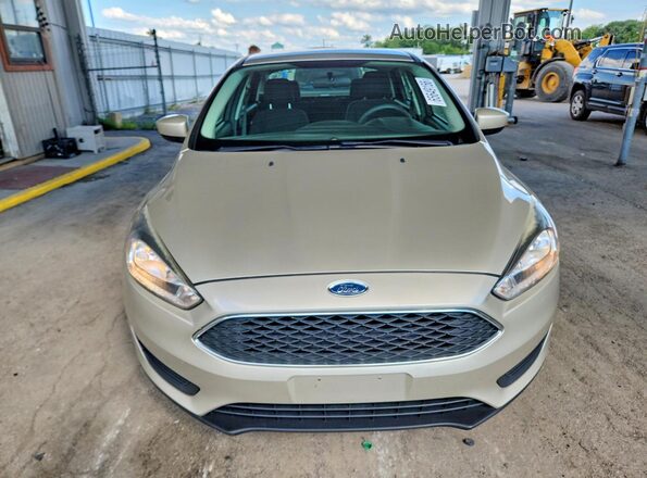 1FADP3F26JL218540 2018 FORD FOCUS Cream Դիմացի տեսք