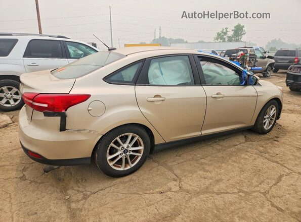 1FADP3F26JL301837 2018 FORD FOCUS Gold Trasero derecho