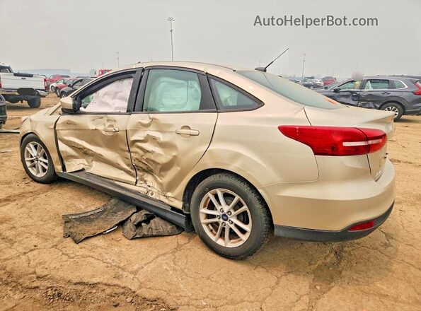 1FADP3F26JL301837 2018 FORD FOCUS Gold Trasero izquierdo