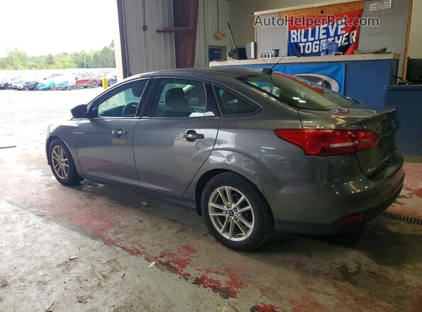 1FADP3F26JL315981 2018 FORD FOCUS Gray Задня ліва чверть