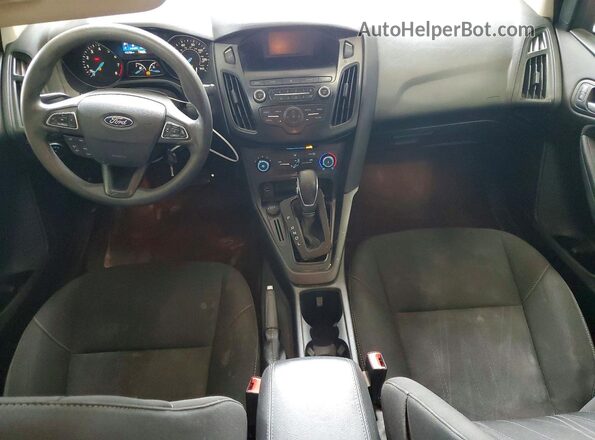 1FADP3F26JL315981 2018 FORD FOCUS Gray Вид панелі приладів
