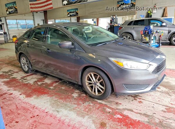1FADP3F26JL315981 2018 FORD FOCUS Gray Передня права чверть