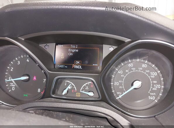 1FADP3F26JL328231 2018 FORD FOCUS Gray Vista de los asientos traseros