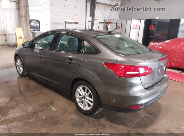 1FADP3F26JL328231 2018 FORD FOCUS Gray Trasero izquierdo