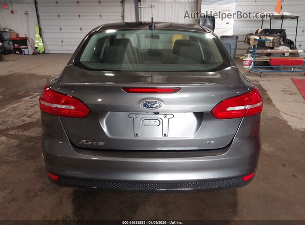 1FADP3F26JL328231 2018 FORD FOCUS Gray 