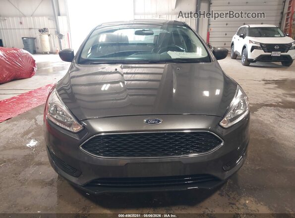1FADP3F26JL328231 2018 FORD FOCUS Gray Vista del cuadro de instrumentos