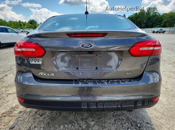 1FADP3F27GL200539 2016 FORD FOCUS Gray Widok z tyłu