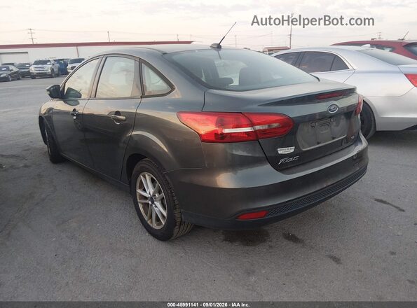 1FADP3F27GL279209 2016 FORD FOCUS Gray Tył lewy