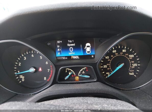 1FADP3F27GL279209 2016 FORD FOCUS Gray Widok tylnych siedzeń