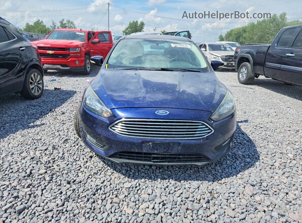 1FADP3F27GL291571 2016 FORD FOCUS Blue Vista frontal