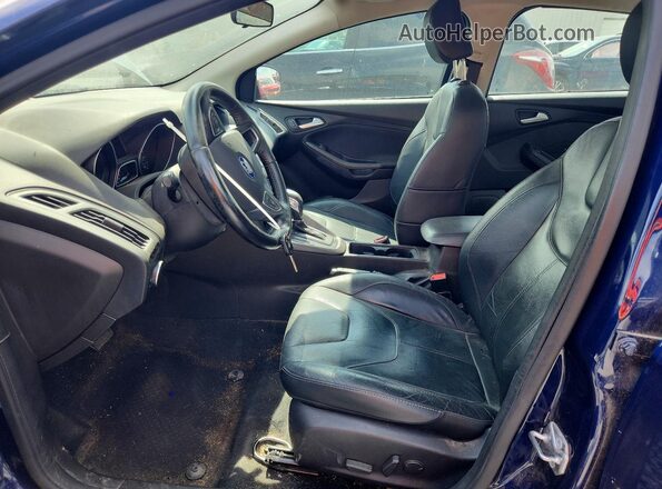 1FADP3F27GL291571 2016 FORD FOCUS Blue Vista interior delantera