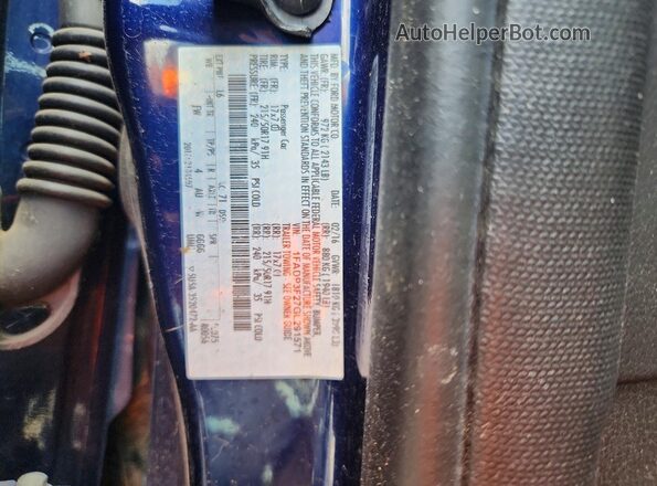 1FADP3F27GL291571 2016 FORD FOCUS Blue Vista del compartimento del motor