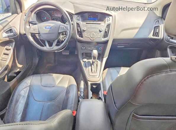 1FADP3F27GL291571 2016 FORD FOCUS Blue Vista del salpicadero