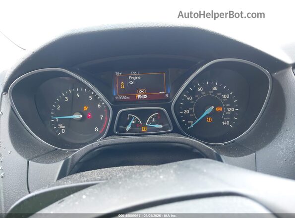 1FADP3F27GL316095 2016 FORD FOCUS Red Вид задніх сидінь