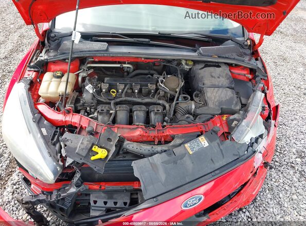 1FADP3F27GL316095 2016 FORD FOCUS Red Вид ззаду
