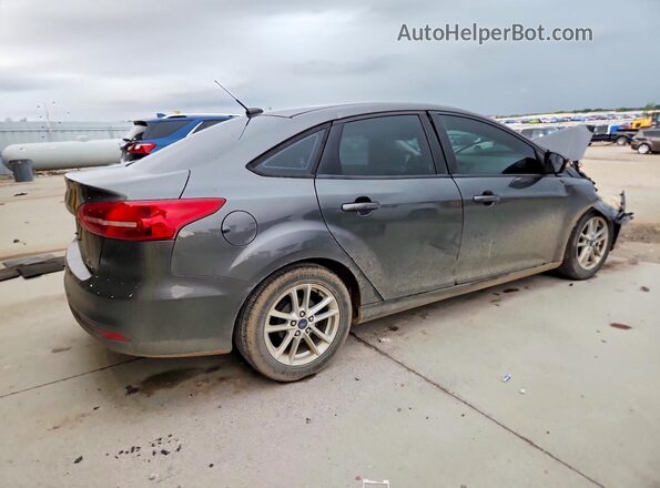 1FADP3F27GL391556 2016 FORD FOCUS Gray Rear right
