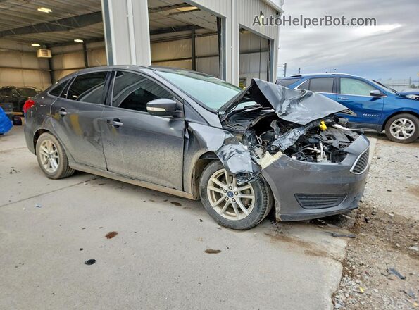 1FADP3F27GL391556 2016 FORD FOCUS Gray Front right