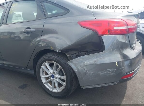 1FADP3F27HL217942 2017 FORD FOCUS Gray Դիմացի տեսք