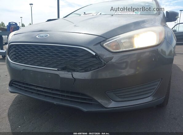 1FADP3F27HL217942 2017 FORD FOCUS Gray Սարքավորումների վահանակի տեսք