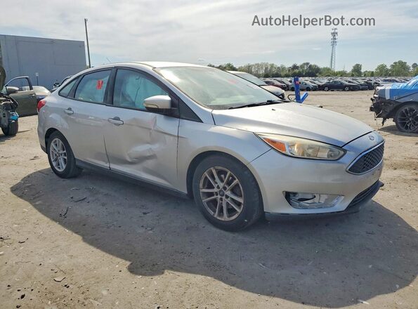 1FADP3F27HL225250 2017 FORD FOCUS Серебряный Передняя правая четверть
