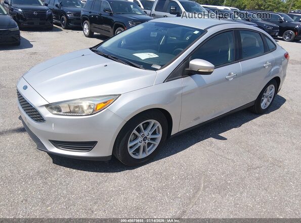 1FADP3F27HL320326 2017 FORD FOCUS Silver წინა მარცხენა ხედი სამი მეოთხედიდან