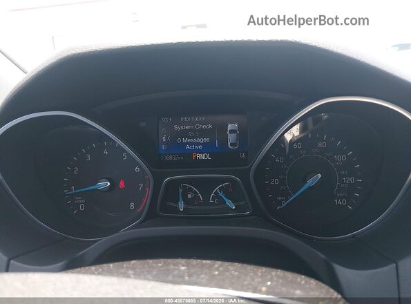 1FADP3F27HL320326 2017 FORD FOCUS Silver უკანა სავარძლების ხედი