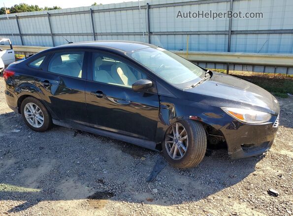 1FADP3F27JL202024 2018 FORD FOCUS Black Front right