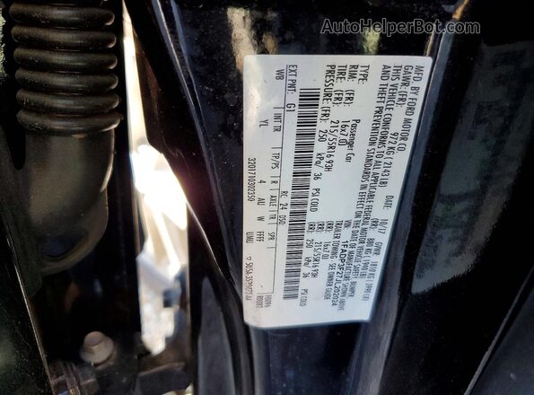 1FADP3F27JL202024 2018 FORD FOCUS Black Engine compartment view