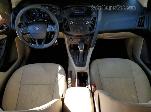1FADP3F27JL202024 2018 FORD FOCUS Black Dashboard view