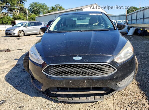 1FADP3F27JL202024 2018 FORD FOCUS Black Front view