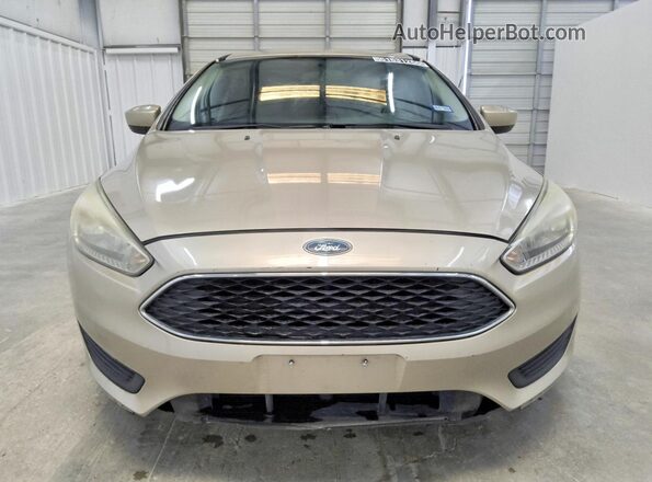 1FADP3F27JL204050 2018 FORD FOCUS Gold Vista frontal