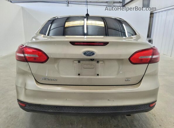 1FADP3F27JL204050 2018 FORD FOCUS Gold Vista trasera