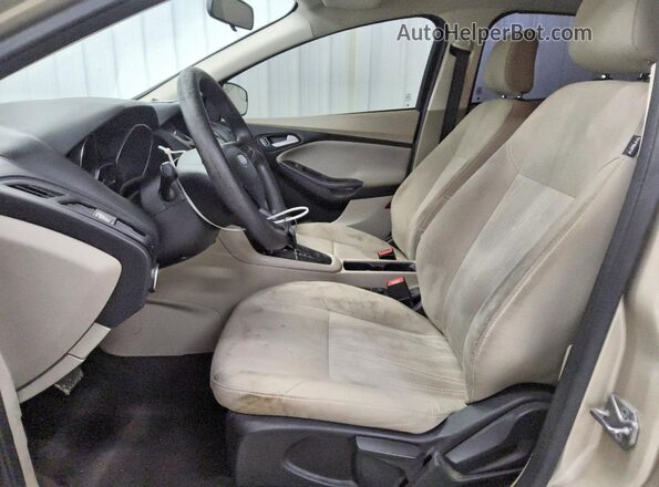 1FADP3F27JL204050 2018 FORD FOCUS Gold Vista interior delantera